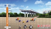 万家丽快改北延线正进行桩基施工 计划2022年底建成通车