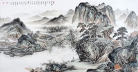 国画山水点缀家居环境 意境优美选择多样