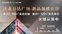 不负众望 荣耀再启  沈北万达广场盛大加推