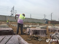 济南“米”字形高铁网加速成形 济莱高铁段正在进行路基回填