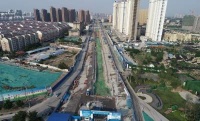 全区段沥青摊铺!车站西路预计10月底全线通车