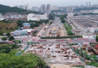 6月份宜昌城建工程进度:三峡快速路互通立交A匝道具备通车条件
