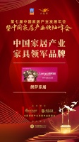 大雁奖揭晓：朗萨获中国家居产业家具领军品牌