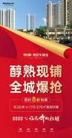 8888元/㎡起!商铺住宅价,醇熟现铺,全城爆抢!
