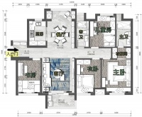 富轩怡家装修攻略:家有3个孩子,卧室就该这样装修,实用!