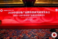 和喜安筑荣膺2020中国房地产3大品牌价值殊荣