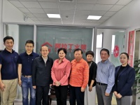 柴强秘书长及房地产行业专家莅临火燚房产指导工作