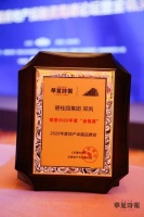 共筑行业优质品牌 碧桂园集团品牌营销中心品牌管理部总经理郑岚获金瓴奖“2020年度地产卓越品牌官”