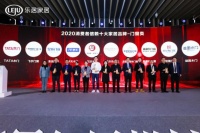 新豪轩门窗荣膺2020消费者信赖十大门窗品牌!