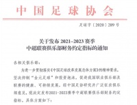 中超要变天？足协下狠手：球员薪酬大砍！俱乐部名字整改！房企的足球生意还能继续吗