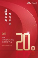 奋斗不止·中梁稳居行业20强 蝉联发展潜力十强NO.1