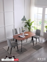 盈家宅品:现代简约风格餐桌椅设计,感受生活的烟火气
