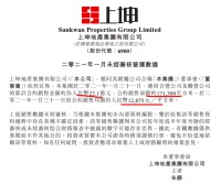 上坤地产1月销售22.1亿 开年人事调整并高息发美元债