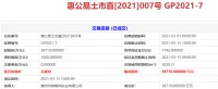 惠州棕榈洲实业3.87亿元竞得广东惠州1宗商住用地