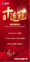 蝉联十连冠！立邦成为中国房地产500强企业首选涂料品牌