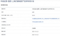 上海万象城50.01亿元资产支持ABS已获上交所受理