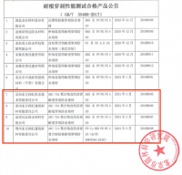 东方雨虹/风行防水共四款产品通过北京园林研究院耐根穿刺性能测试