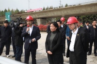 海门区区委书记郭晓敏考察北部新城 南通三建全力推进项目建设“加速跑”