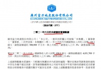富力地产前6月销售同比涨18%完成年目标不足五成 百强排名下降4名