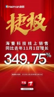 海曼科技好货钜惠，就在双十一！