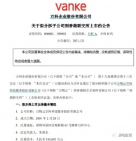 万科旗下物业主体拟港股上市，背后有阳光城的身影
