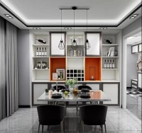 如今越来越多人装餐边柜，储物翻倍，分担厨房负担，简直太实用了