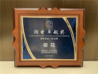 门窗快讯|樱花智能锁荣获2021潮电卓越奖“最佳智能门锁品牌”