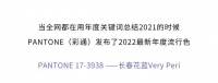 【领绣·菁华】2022如果空间有颜色那一定是「Very Peri长春花蓝」