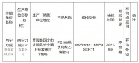 青海省关于2021年工业生产资料和建筑装饰材料产品质量省级监督抽查结果