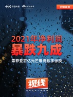 视线 | 2021年净利润暴跌九成，索菲亚百亿光芒难掩数字惨淡