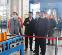 湖北松滋市市长汪卫一行位临王力木门考察