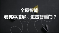 全屋智能：卷完中控屏，进击智慧门？