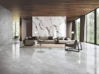 客厅装修背景墙用大理石好不好，其实墙面岩板才是最佳拍档