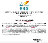 碧桂园前5月权益销售额1218.7亿元 单月销售287.1亿