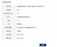 华润融资租赁5亿元资产支持ABS已获深交所受理