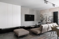 95平现代风室内设计 清雅高级有品位！