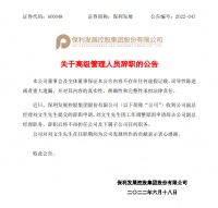 保利发展副总经理刘文生辞职