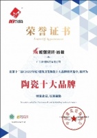 镌刻荣耀 | 能强瓷砖上榜2022年度“陶瓷十大品牌”及“陶瓷一线品牌”