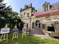 一场艺术与公益的盛会，国际艺术联创法国斯万城堡展与作品拍卖会成功举办