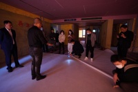 “媒体带你看工地”第二期：走进泥工工艺现场