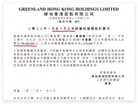 绿地香港前10月合约销售总额同比下跌56.29% 单月同比减少42.2%