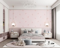 【领绣·菁华】乐兔遥|儿童房墙布这样选，还真的选对了