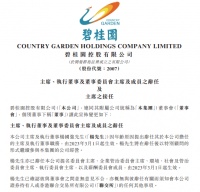 碧桂园：杨国强因年龄原因辞任董事会主席 杨惠妍接任