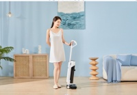 美好清洁的未来，将由一部京蛙洗地机就此展开