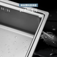 水槽买什么牌子的实惠又好用？摩恩纳米系列抗油污水槽高价比揭秘！