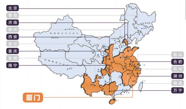 　首创奥特莱斯全国布局
