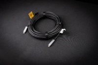 桥界线缆推出光纤USB产品，双头type-c口可实现15米长度