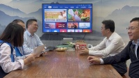 上海奉贤区领导莅临紫业国际设计进行视察指导