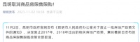 全部取消！昆明楼市再现大消息，多地接连出招…