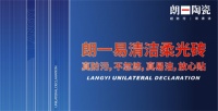 朗一易清洁柔光砖，每天都是315